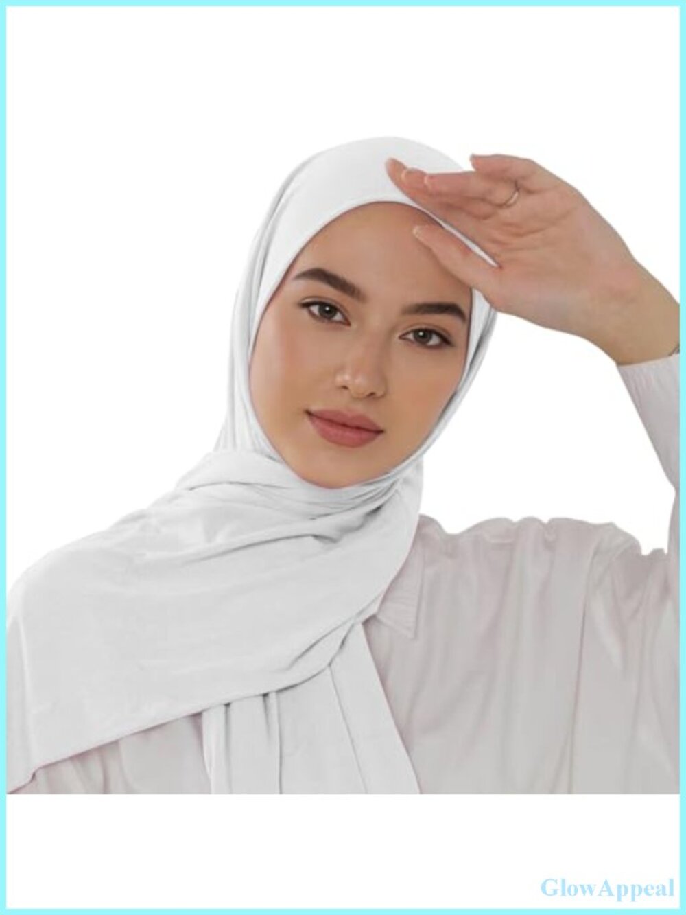 Modal Silk Scarf for Women Long Scarf African Hair Wraps Stretch Head Wrap